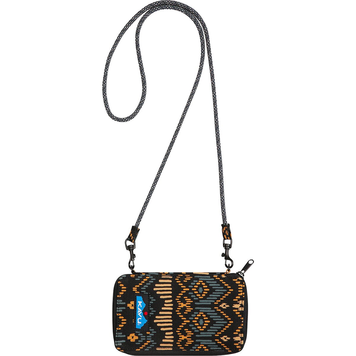 Image of KAVU Go Time Cross Body Wallet - Women's Chalet Holiday, One Size