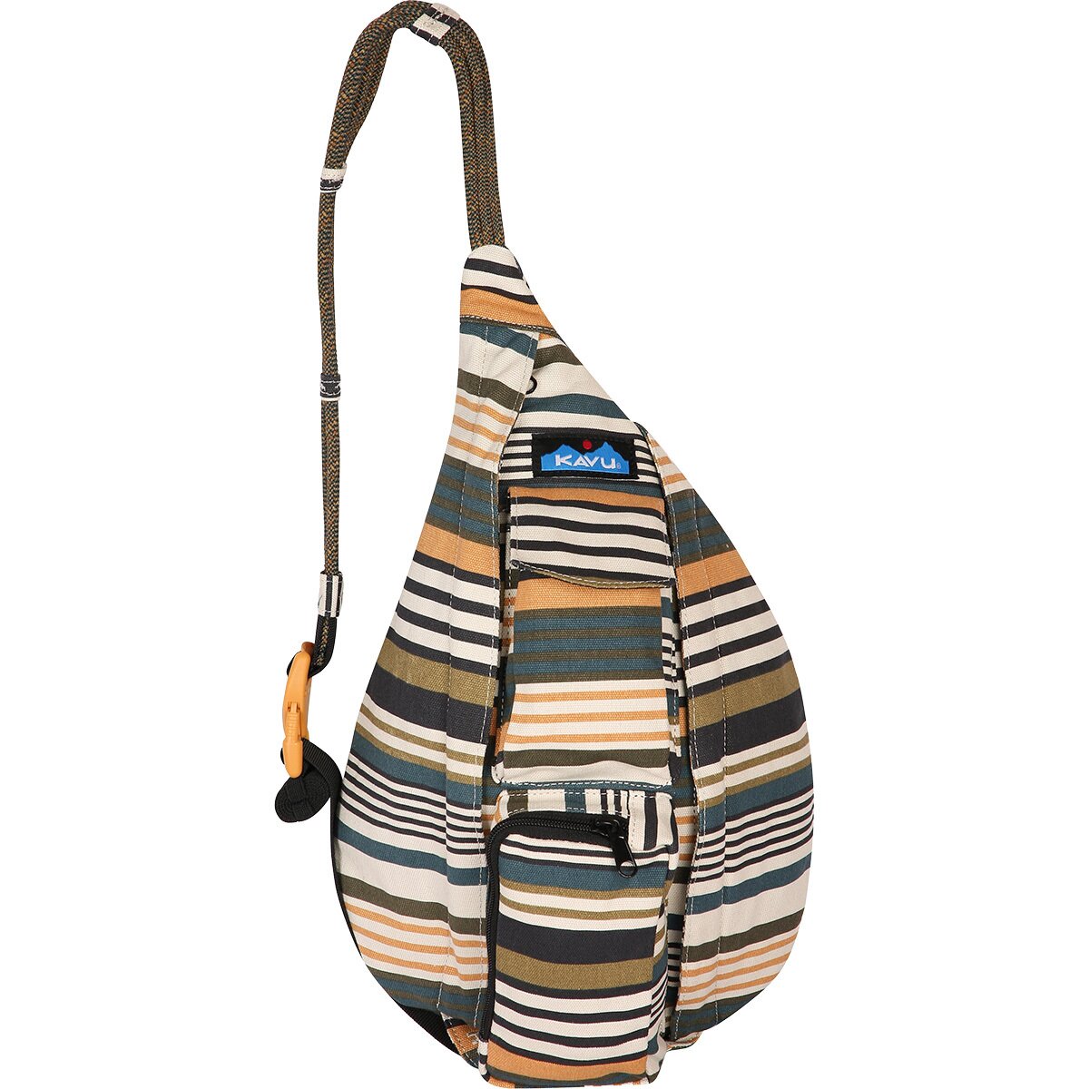 Image of KAVU Mini Rope Bag - Women's Kelp Stripe, One Size