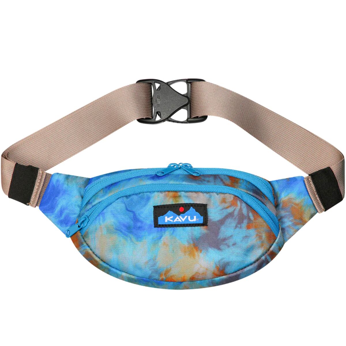 Image of KAVU Spectator Waist Pack Ocean Potion, One Size