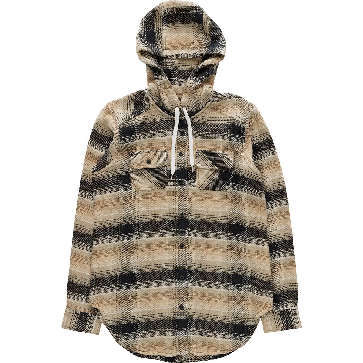 Image of KAVU Jess Hooded Shirt - Women's Brushwood, XS