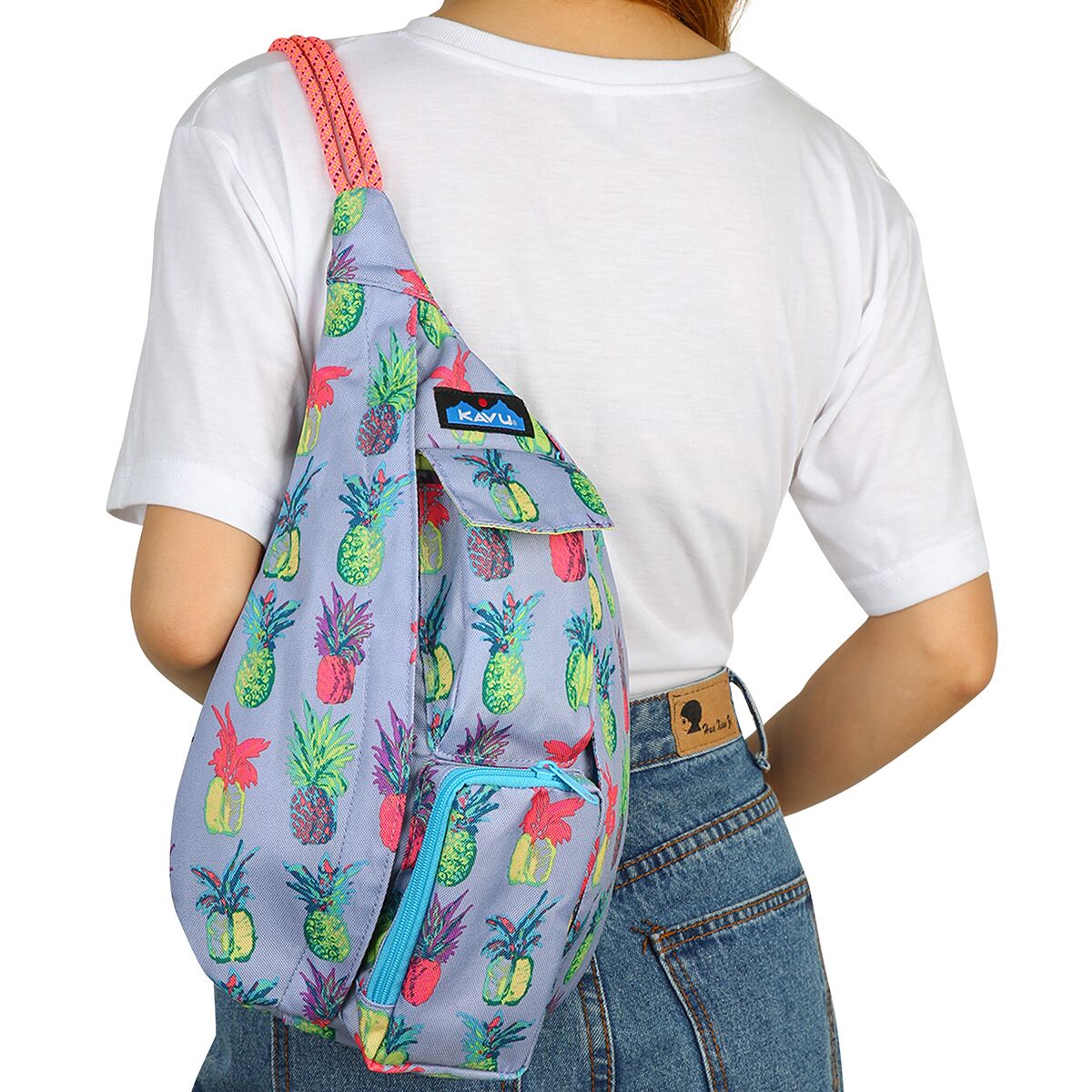 KAVU Mini Rope Bag Cotton Crossbody Sling Purse Backpack | eBay