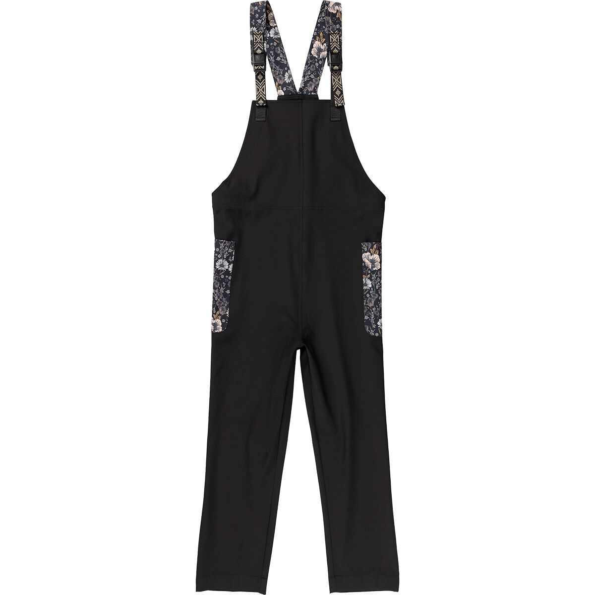 Image of KAVU San Blas One-Piece - Women's Black Wildflowers, M