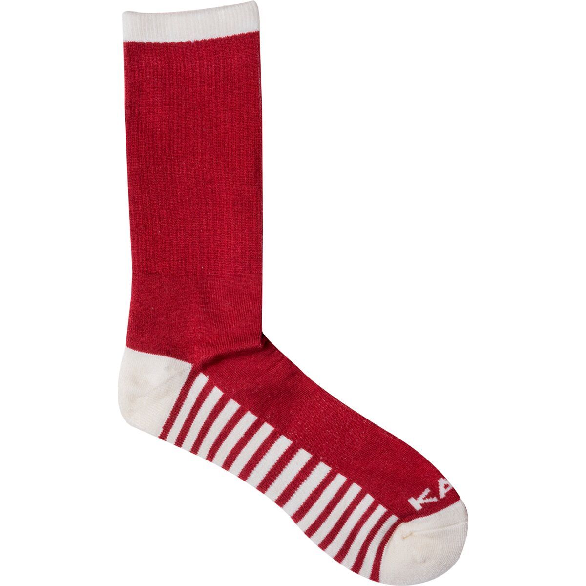 Image of KAVU Moonwalk Sock Candy Cane, One Size