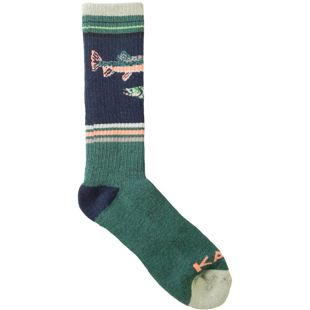 KAVU KAVU Moonwalk Sock Go Fish, One Size