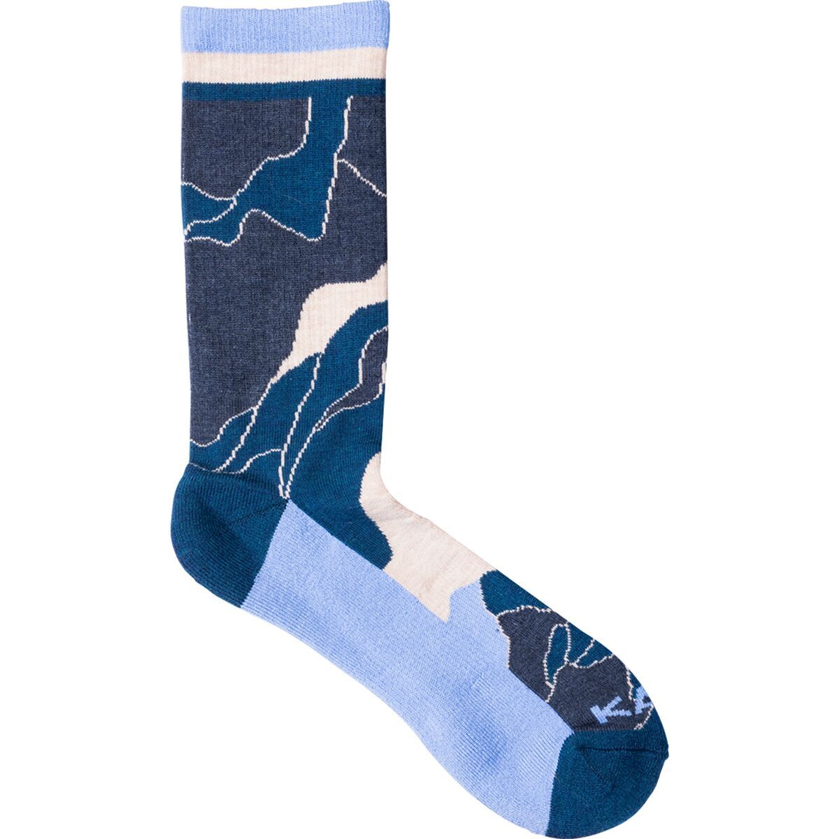 Image of KAVU Moonwalk Sock Hillock Valley, One Size