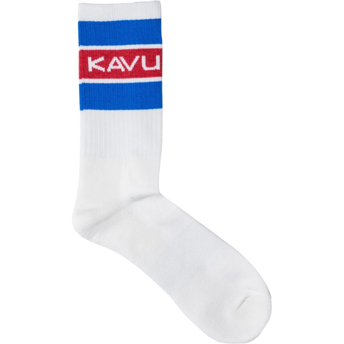 Image of KAVU Moonwalk Sock Logo Stripe, One Size