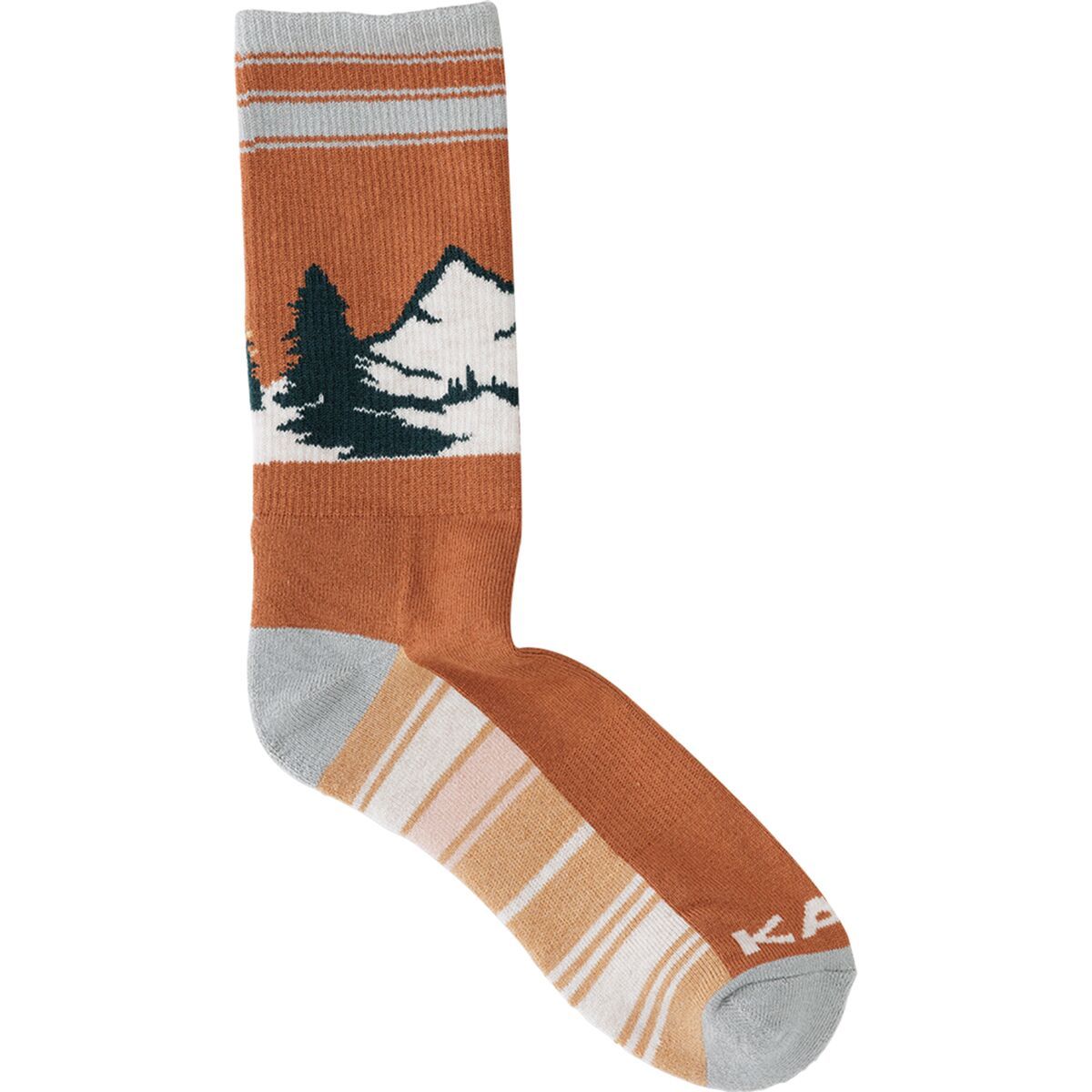 Image of KAVU Moonwalk Sock Nature Valley, One Size
