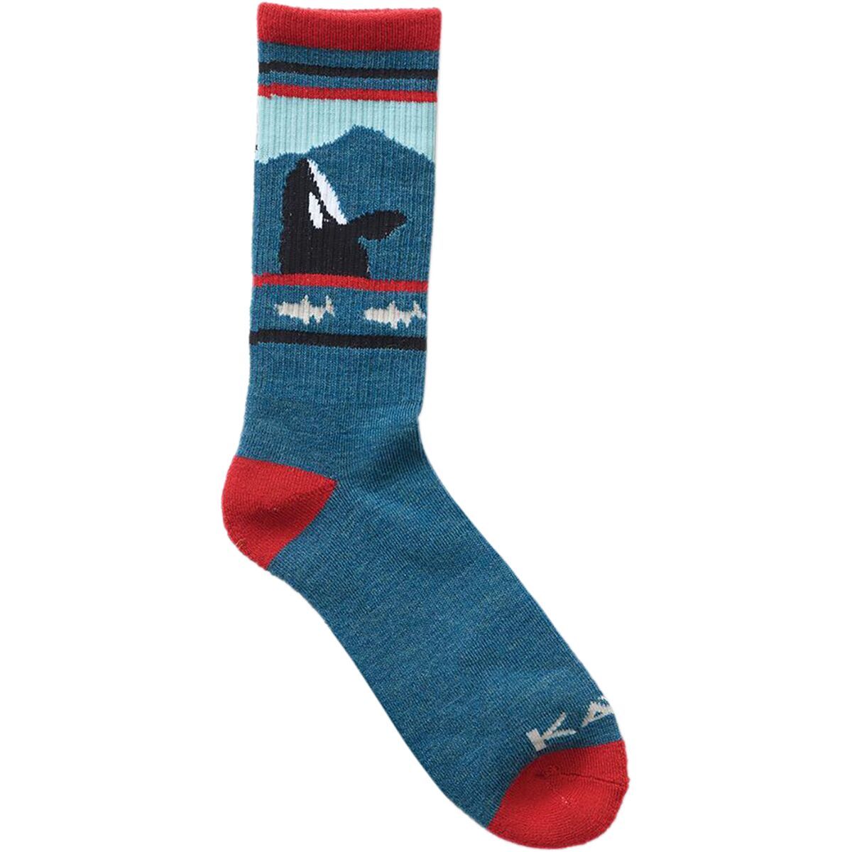Image of KAVU Moonwalk Sock Orca, One Size