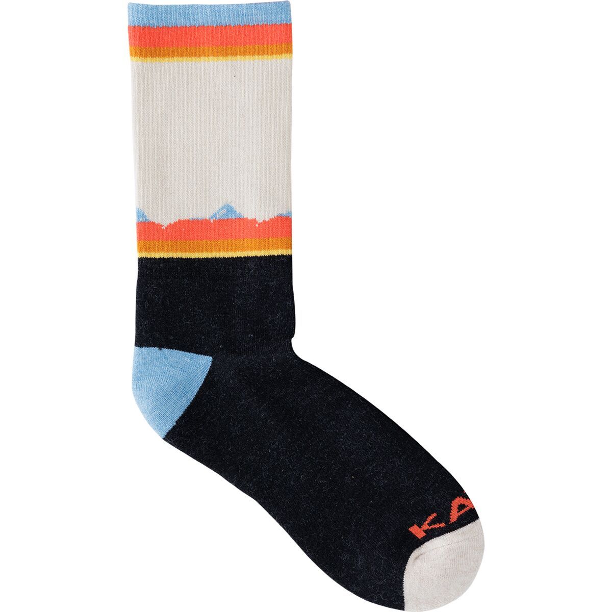 Image of KAVU Moonwalk Sock Sunset Range, One Size