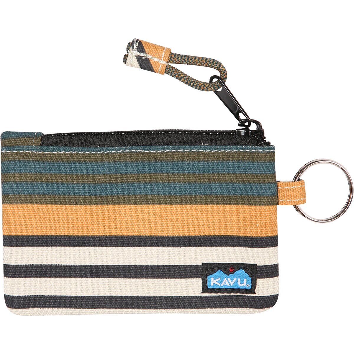 Image of KAVU Stirling Wallet Kelp Stripe, One Size