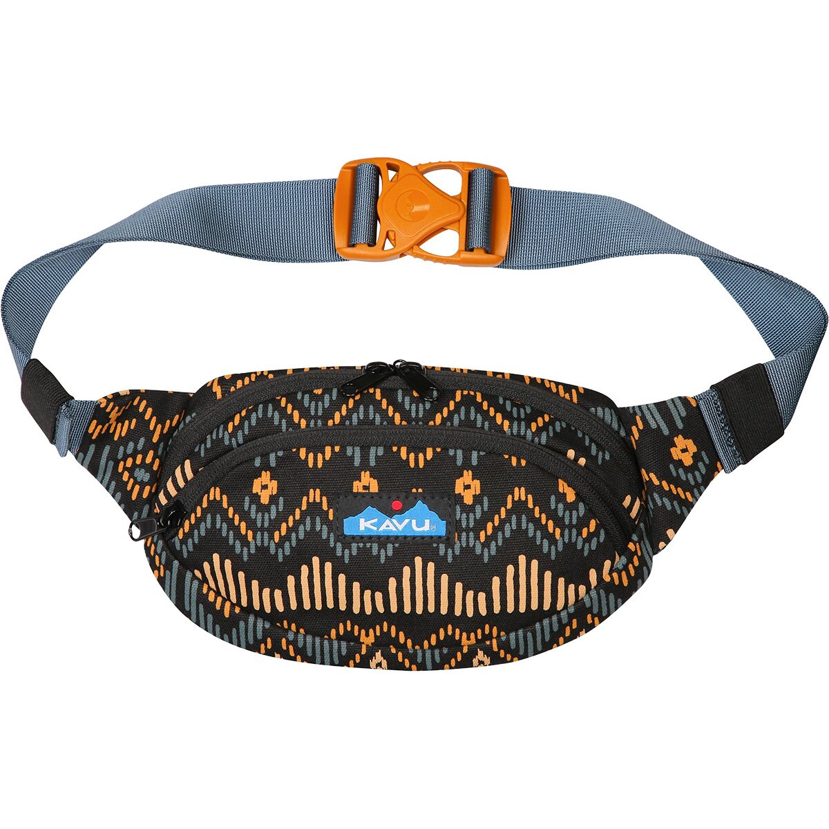 Image of KAVU Canvas Spectator Waist Pack Chalet Holiday, One Size