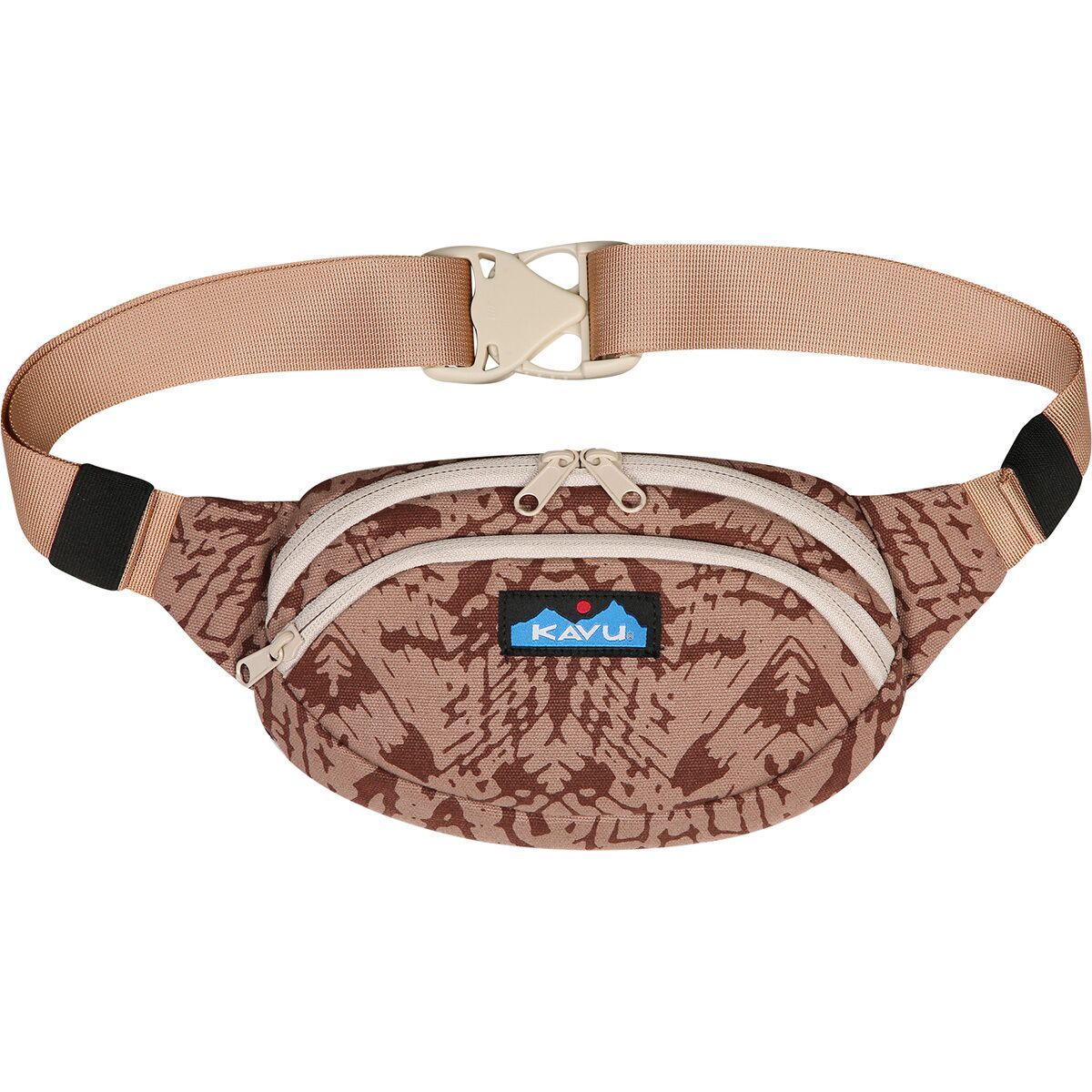 KAVU Canvas Spectator Waist Pack Mod Moth