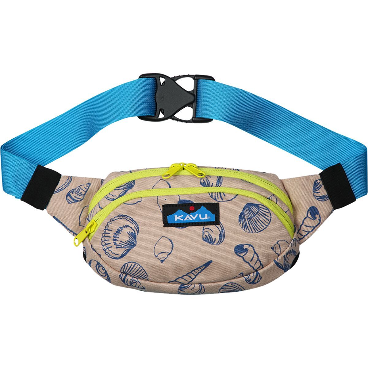KAVU Canvas Spectator Waist Pack Shell Life, One Size