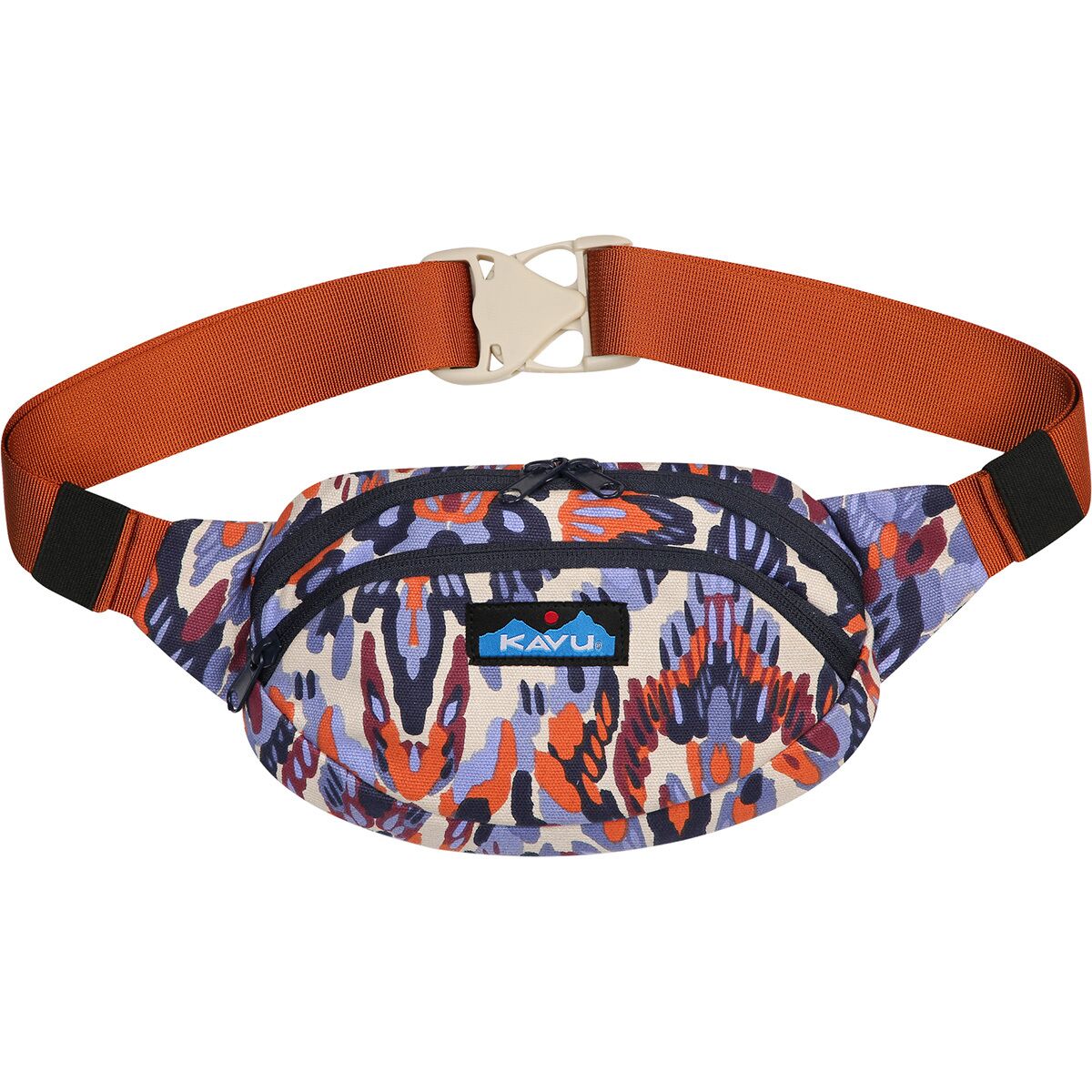 Image of KAVU Canvas Spectator Waist Pack West Winds, One Size