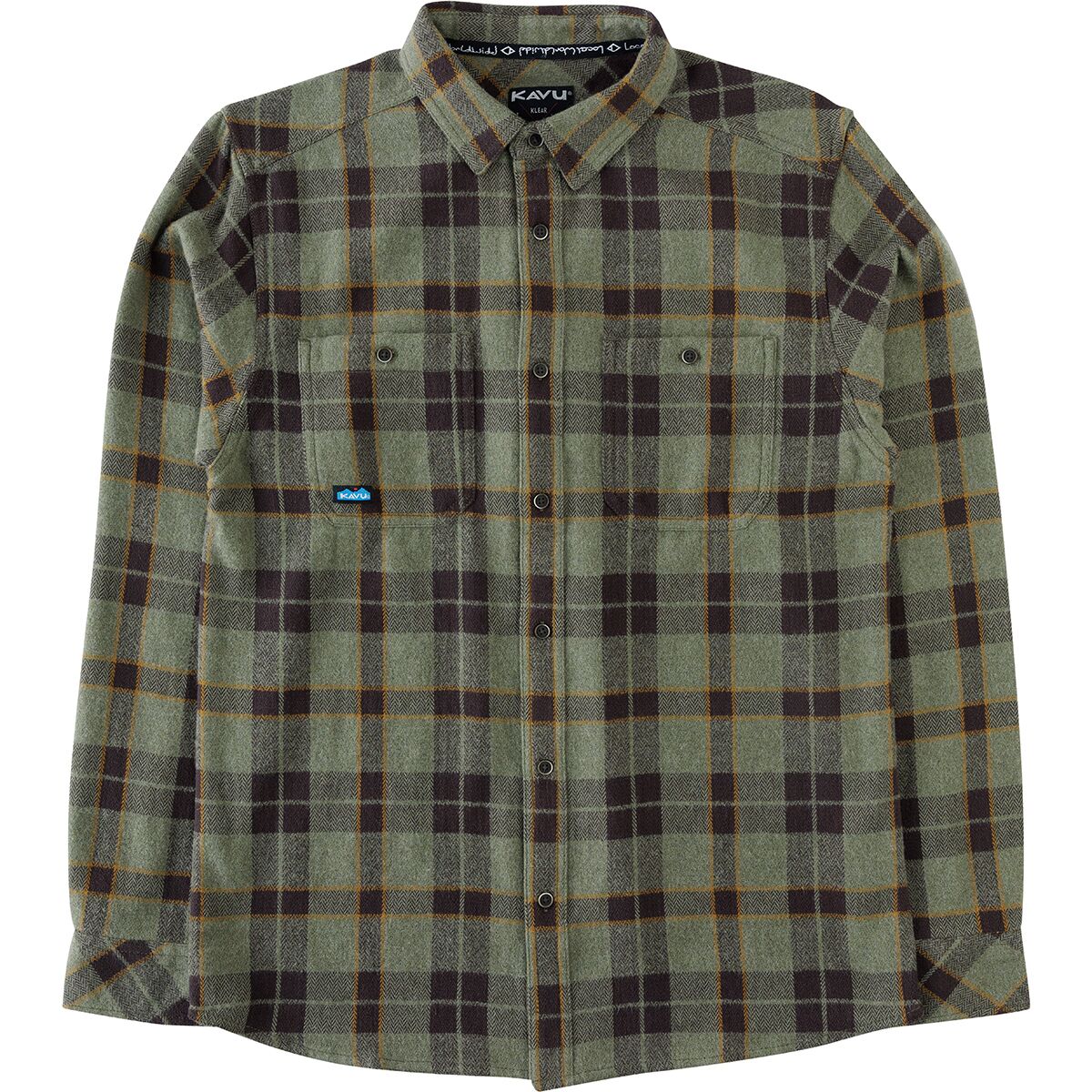 Image of KAVU Big Joe Shirt - Men's Green Ravine, S