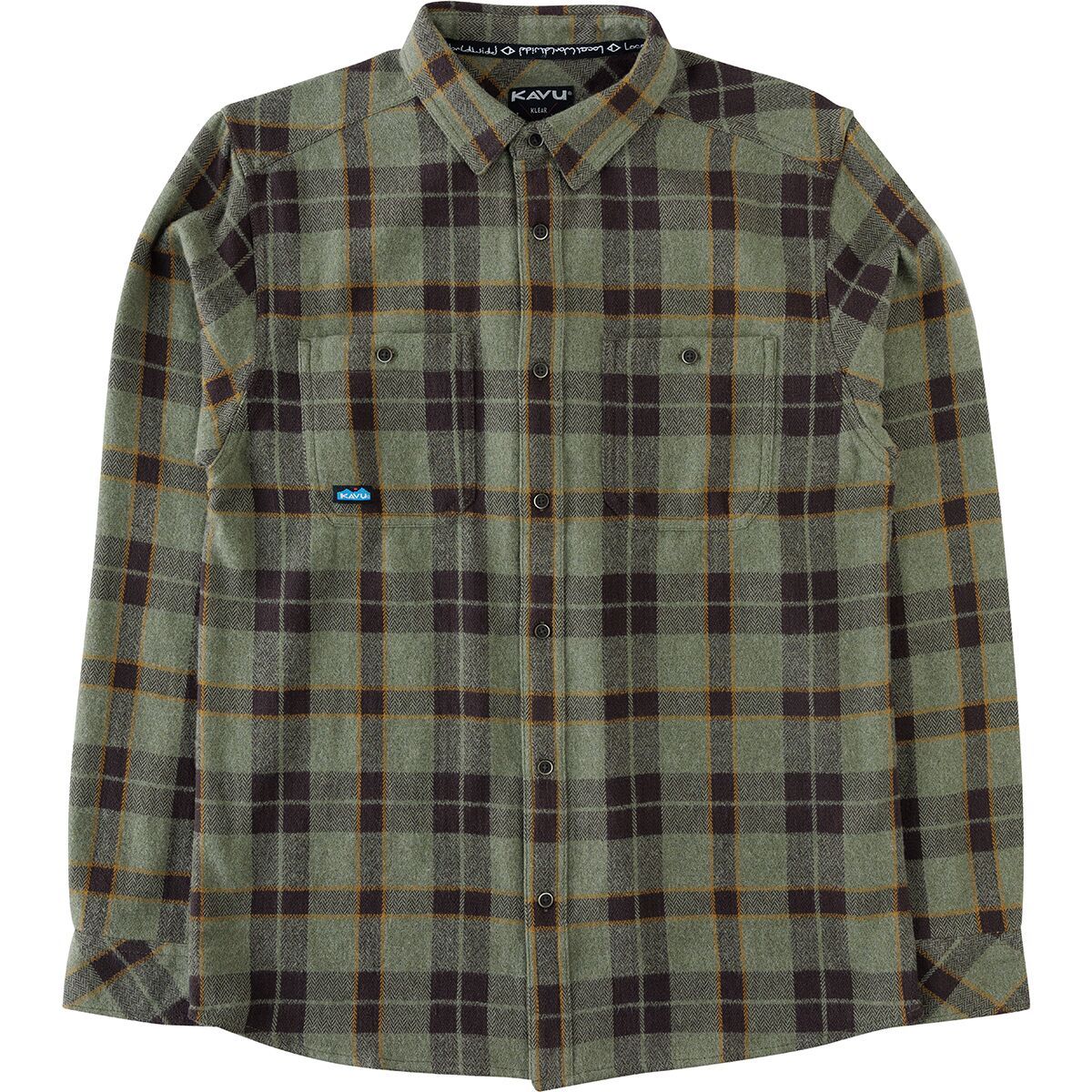 Image of KAVU Big Joe Shirt - Men's Green Ravine, S