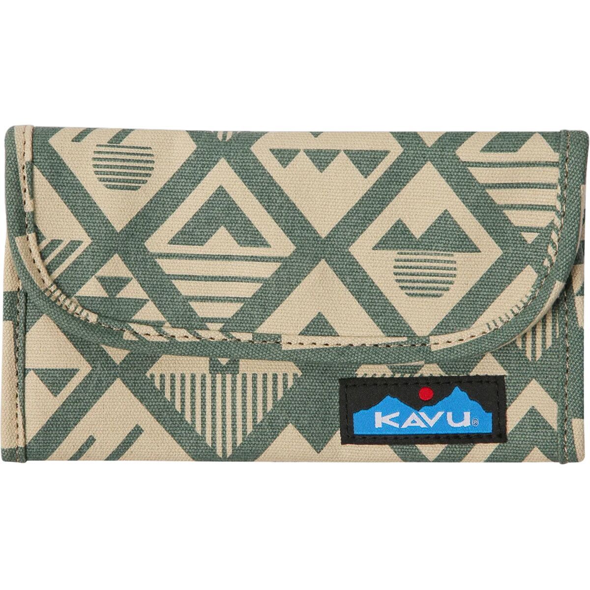 Image of KAVU Big Spender Wallet - Women's Argyle Heights, One Size
