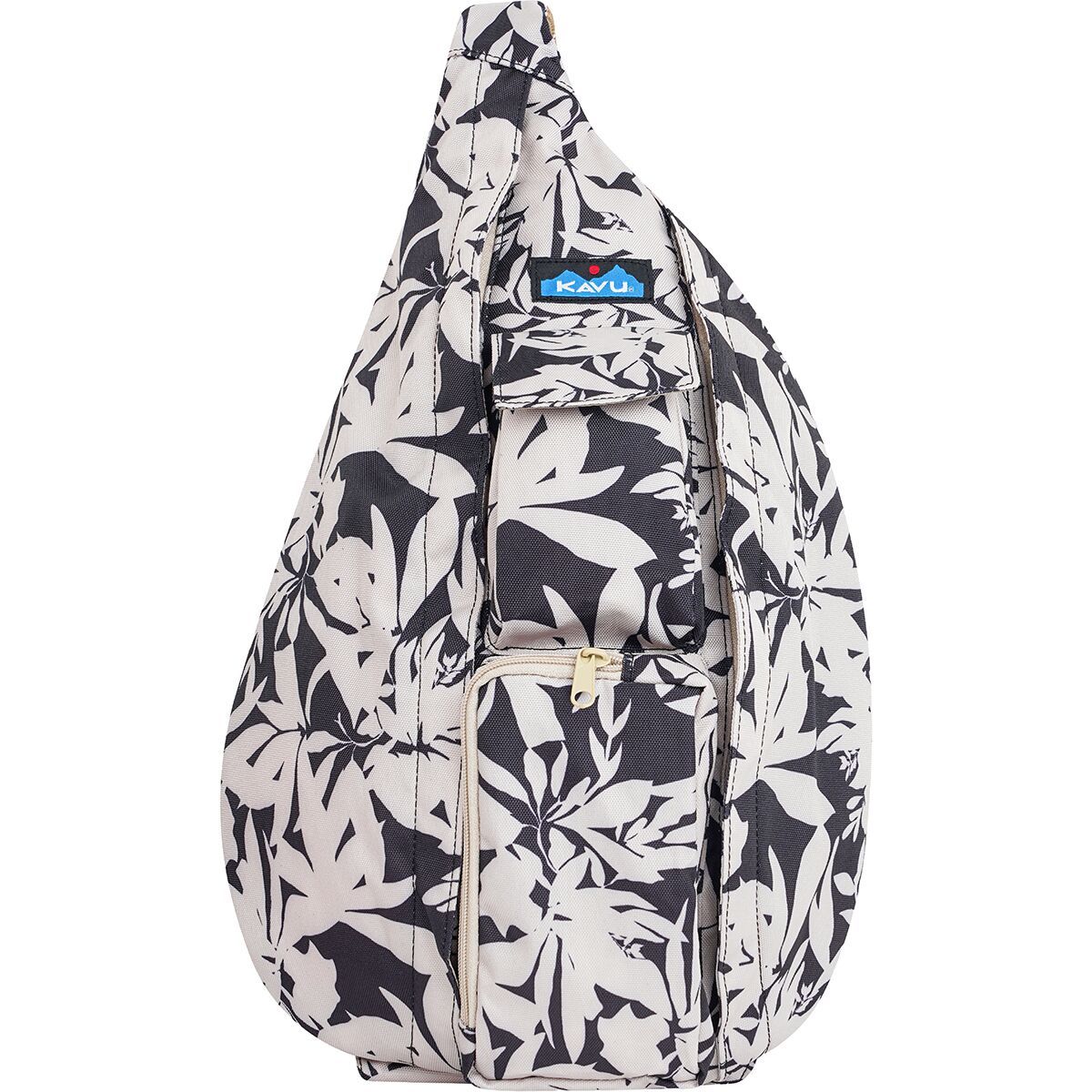 Image of KAVU Rope Sling Pack - Women's BW Fronds, One Size