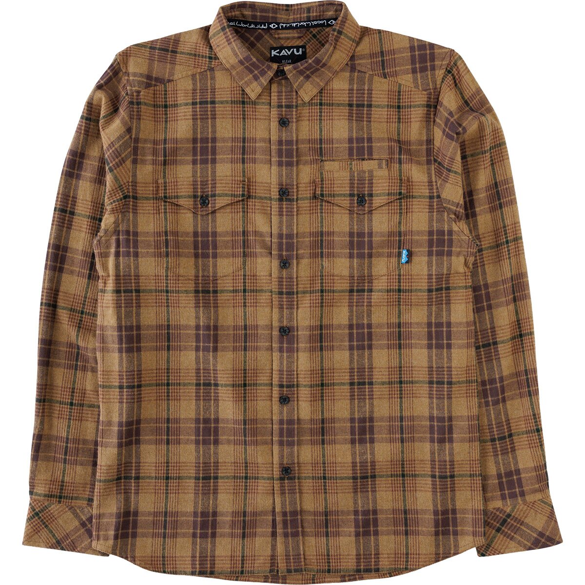 Image of KAVU Lorenzo Shirt - Men's Chestnut Hills, XL