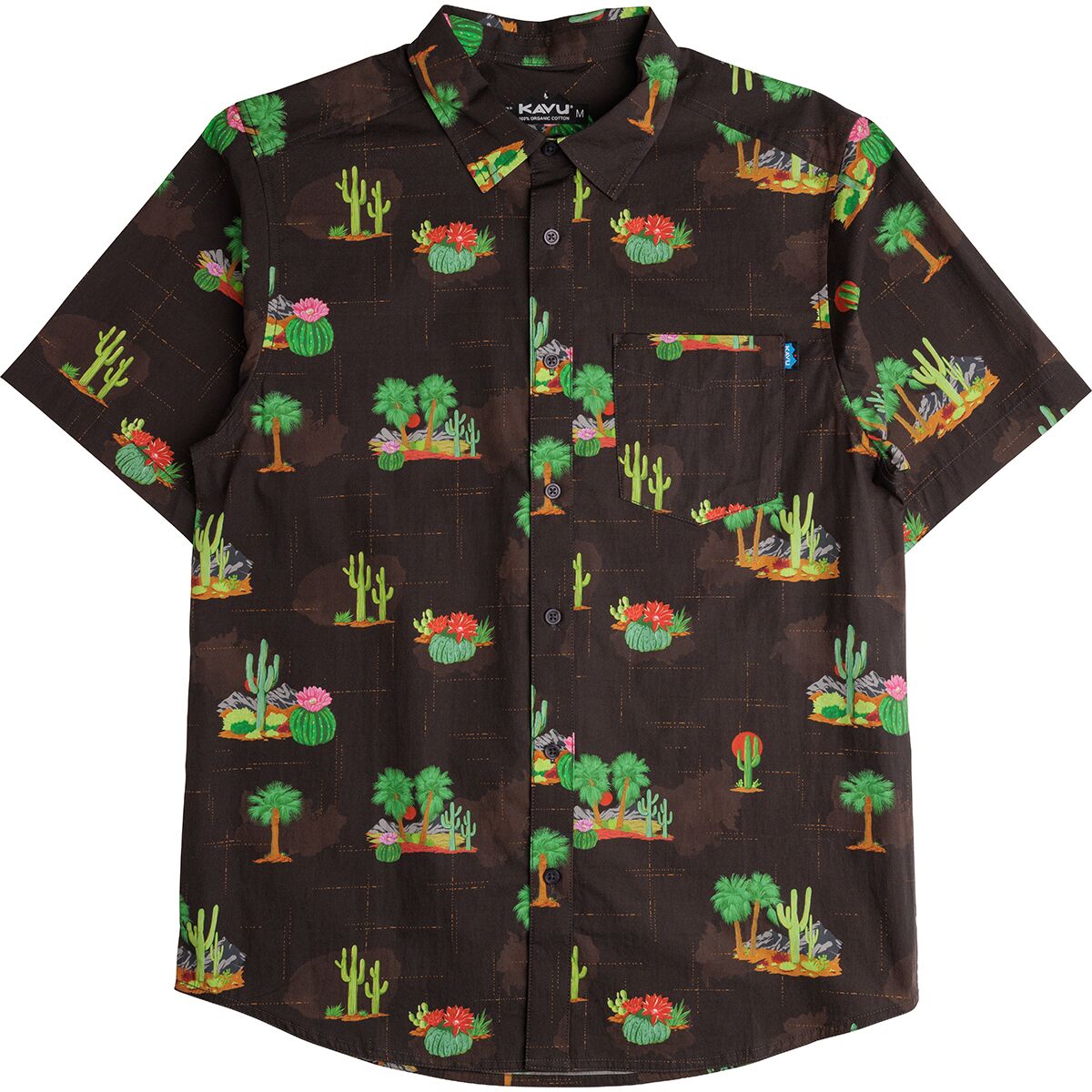 Image of KAVU The Jam Short-Sleeve Shirt - Men's Wild Desert, XL