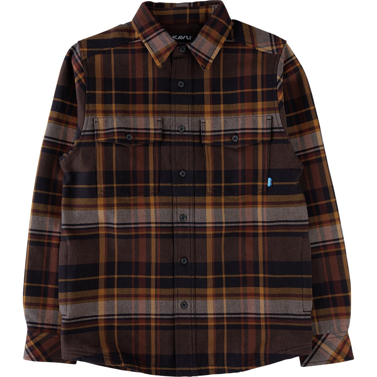 Image of KAVU Carrick Bend Shirt Jacket - Men's Darkwood Trail, XL