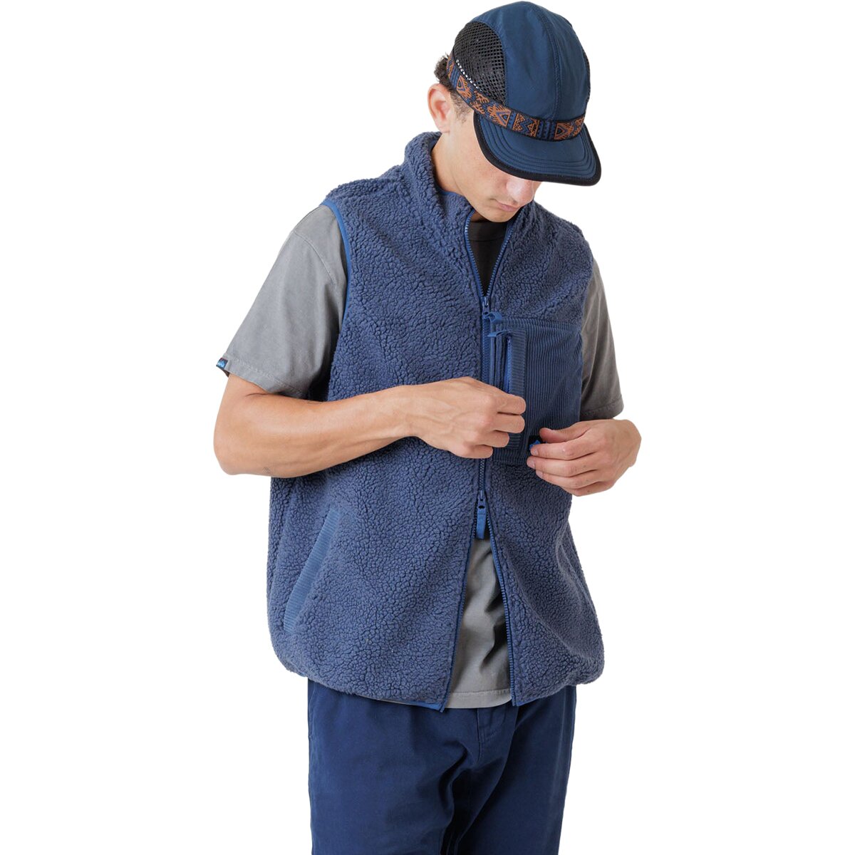 Image of KAVU Cooper Vest - Men's Dark Navy, M