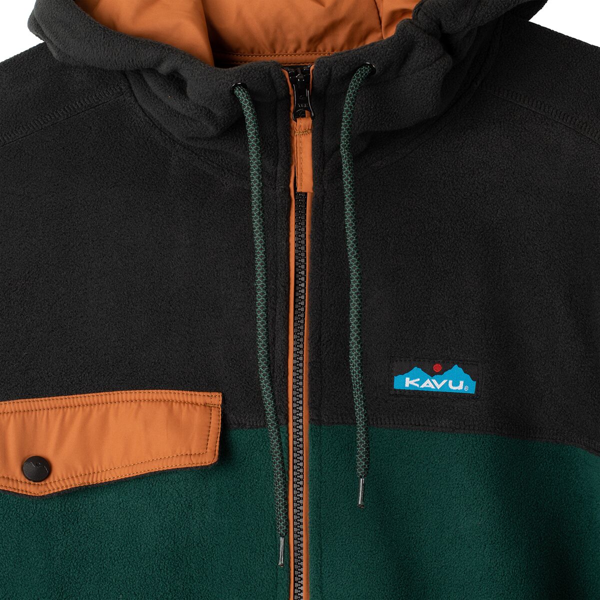 Kavu peoh point fleece hoodie Clearance