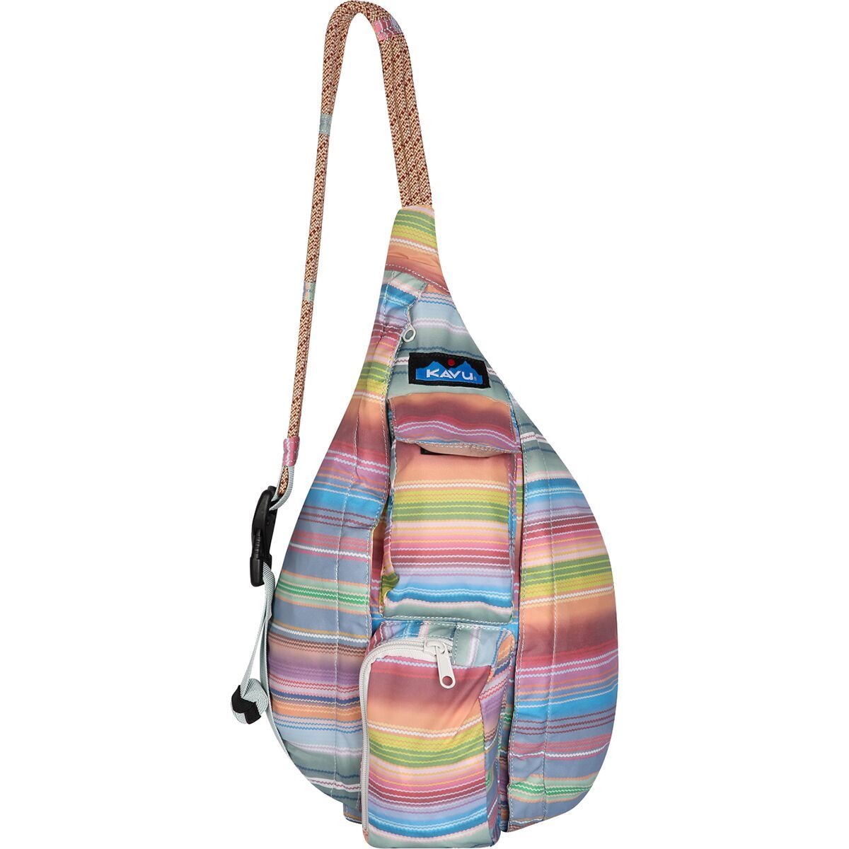 KAVU Mini Rope Sack Rainbow Run