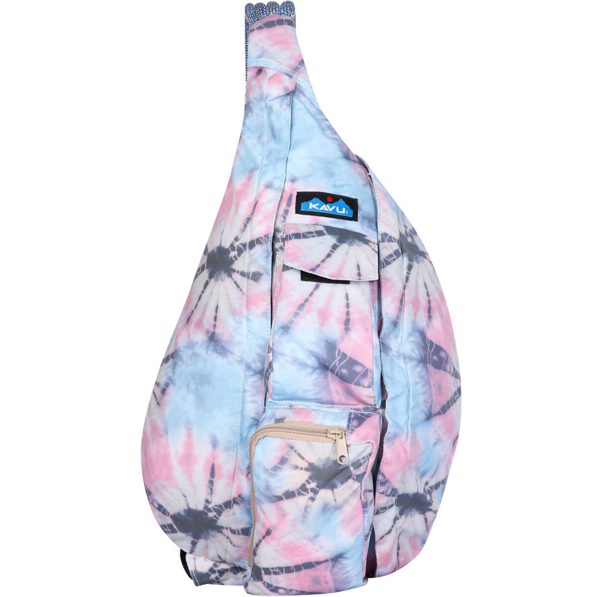 Image of KAVU Rope Sack Spiral Tie Dye, One Size