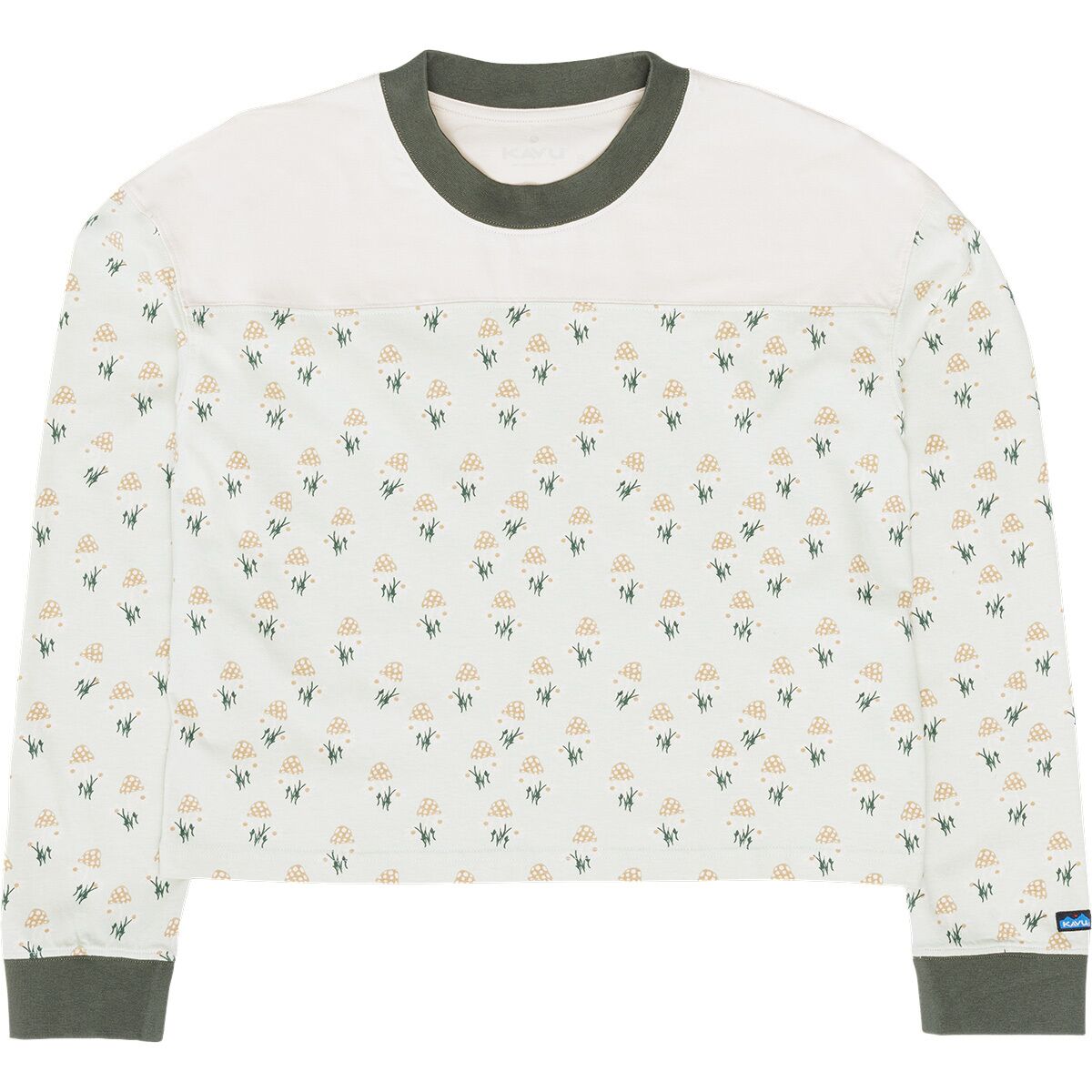 Image of KAVU Francis Long-Sleeve Shirt - Women's Little Mushroom, L