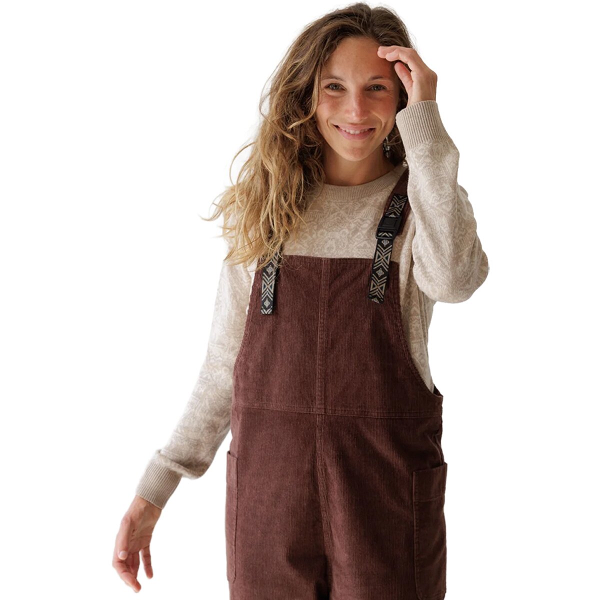 Image of KAVU Hillrose Sweater - Women's Bear Me, L