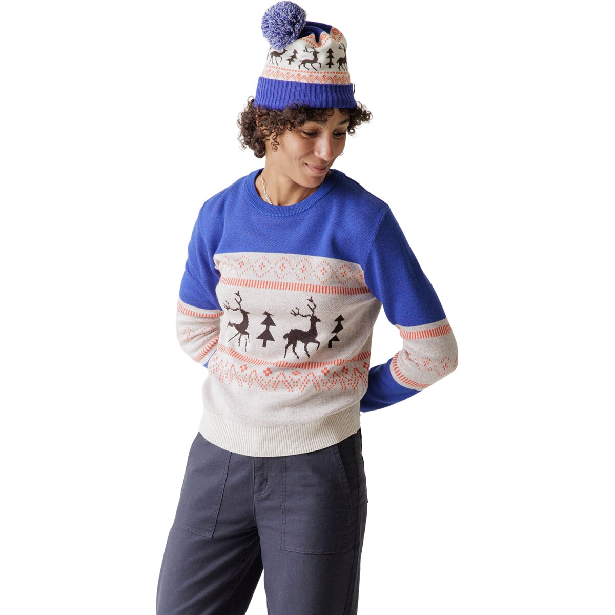 Image of KAVU Hillrose Sweater - Women's Follow The Herd, XS