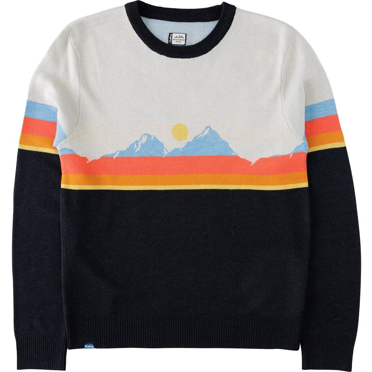 Image of KAVU Hillrose Sweater - Women's Sunset Range, S
