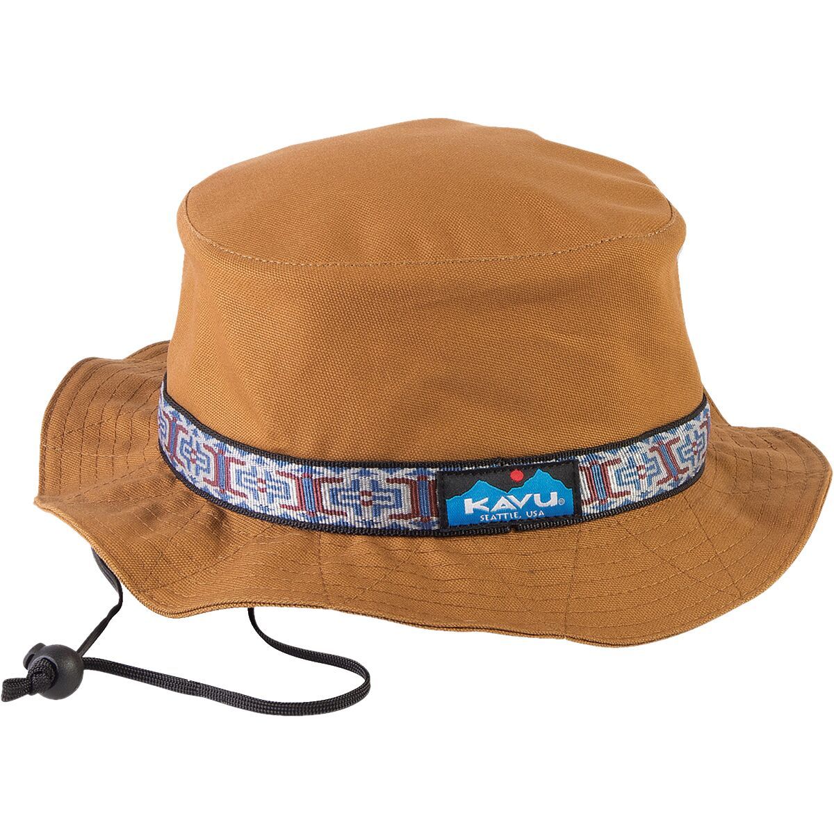 Image of KAVU Organic Strap Bucket Hat Caramel, L