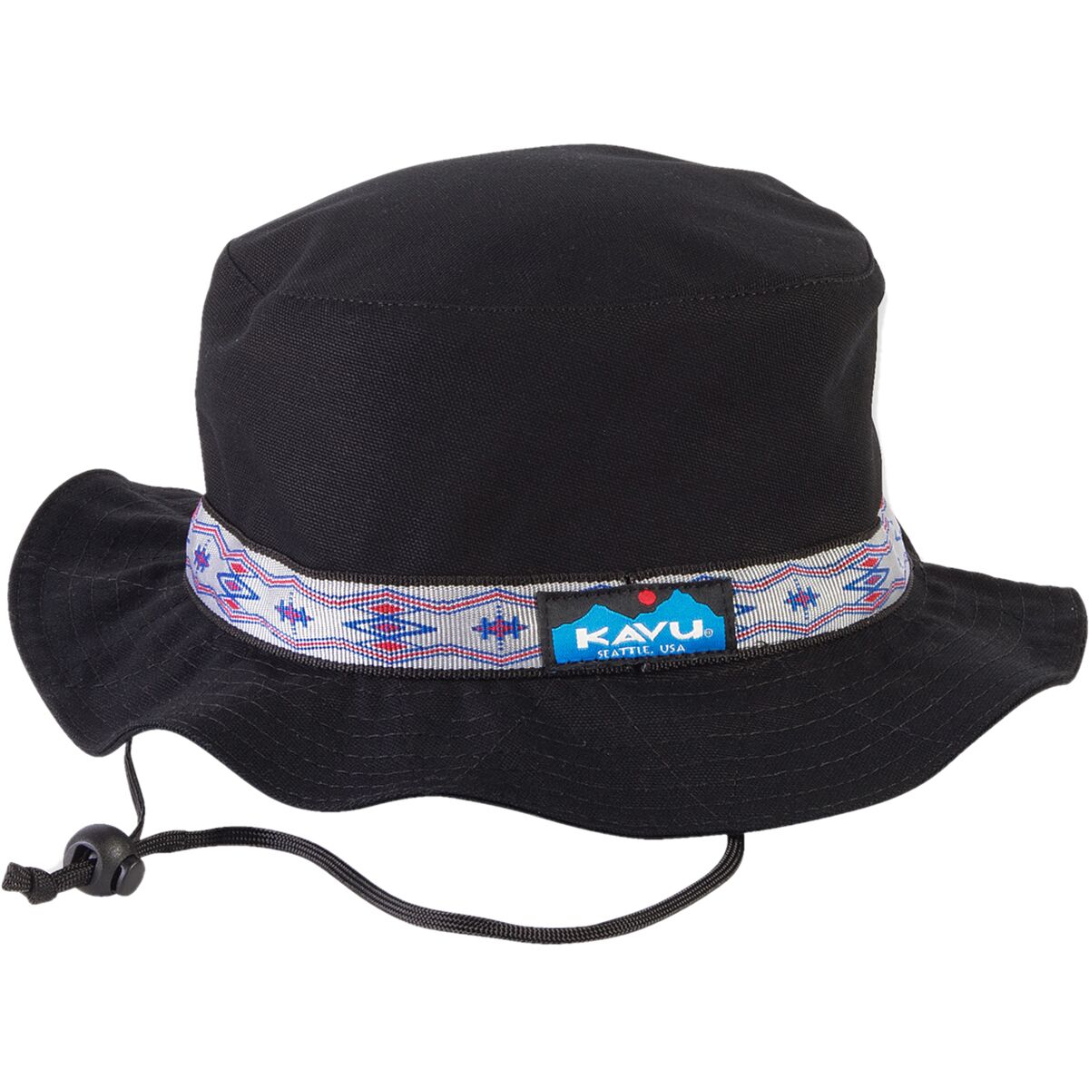 Image of KAVU Organic Strap Bucket Hat Jet Black, L