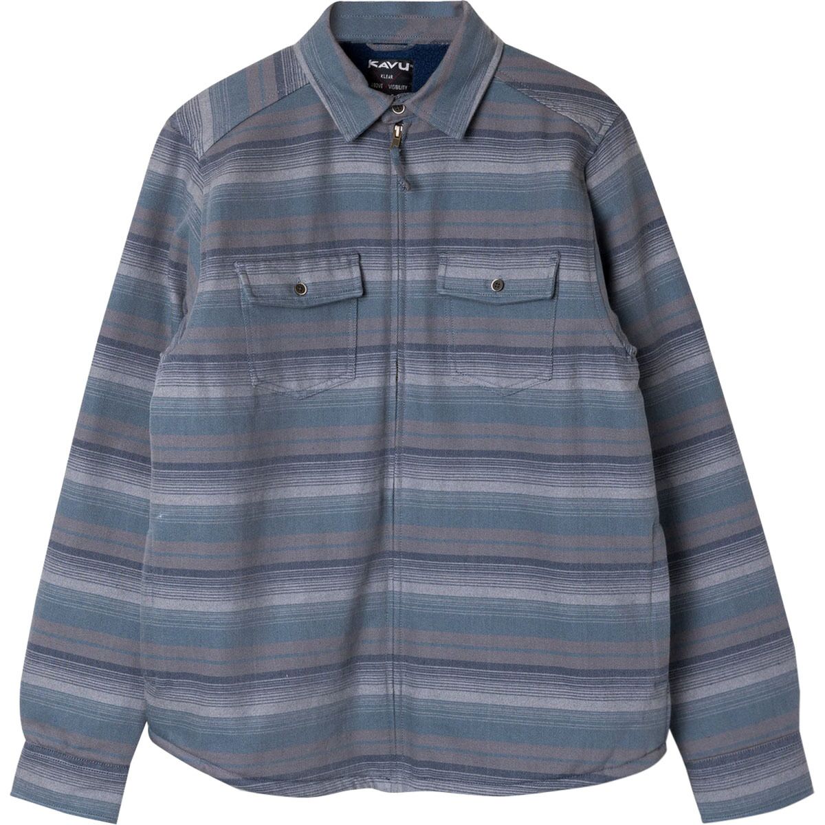 KAVU KAVU Eagle Pine Shirt Jacket - Men's Grey Salt, M
