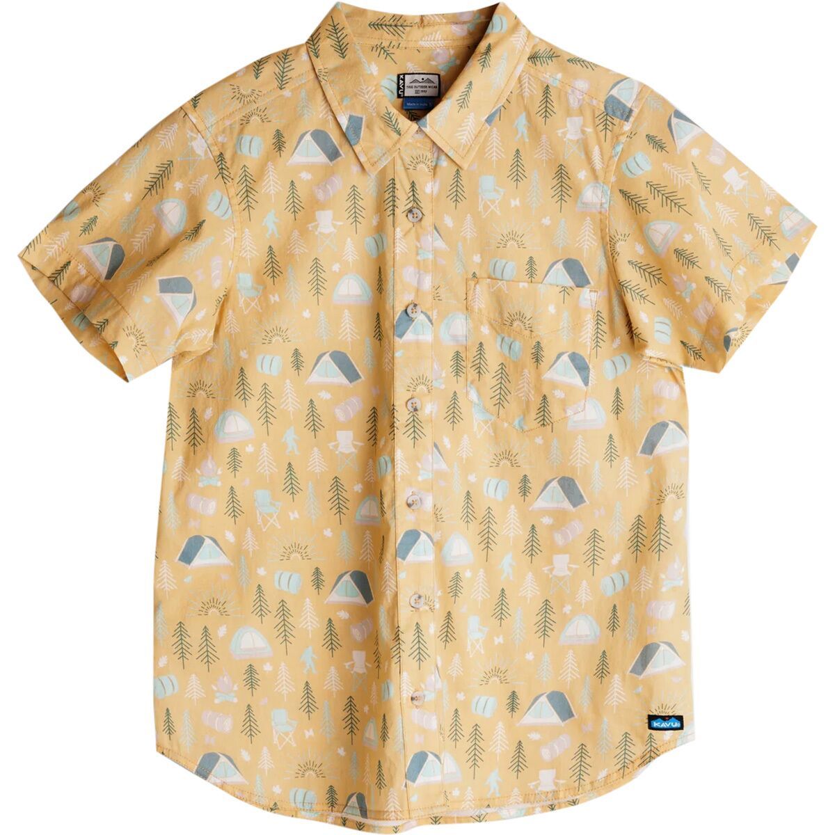 Image of KAVU Girl Party Shirt - Women's Camp Vibes, M