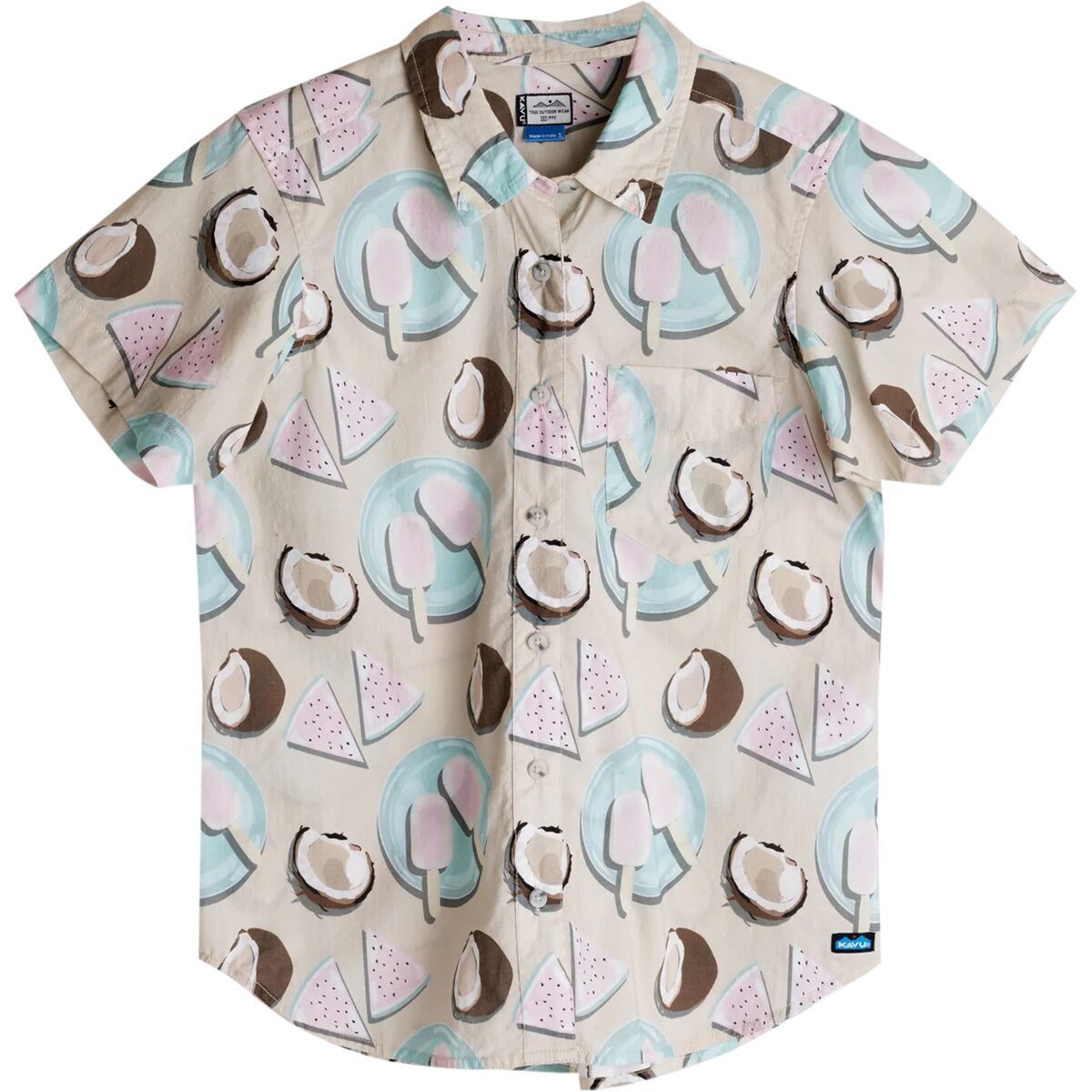 KAVU Girl Party Shirt - Women's Coconutty, S