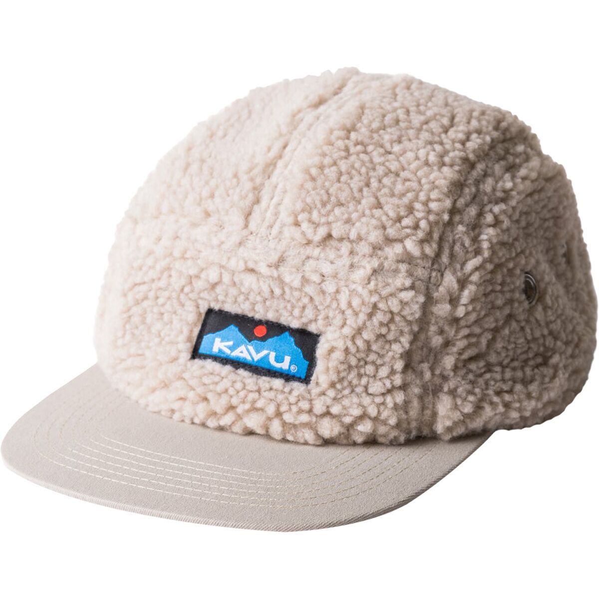 KAVU Fur Ball Camp Hat Chalk, One Size