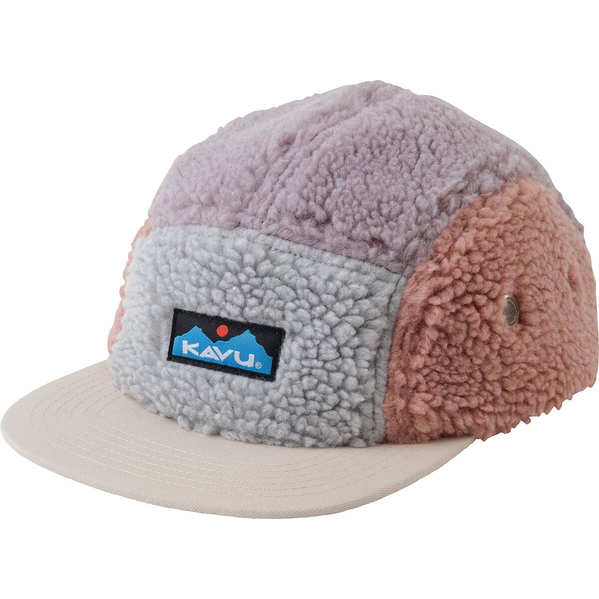 Image of KAVU Fur Ball Camp Hat Pastel Moon, One Size