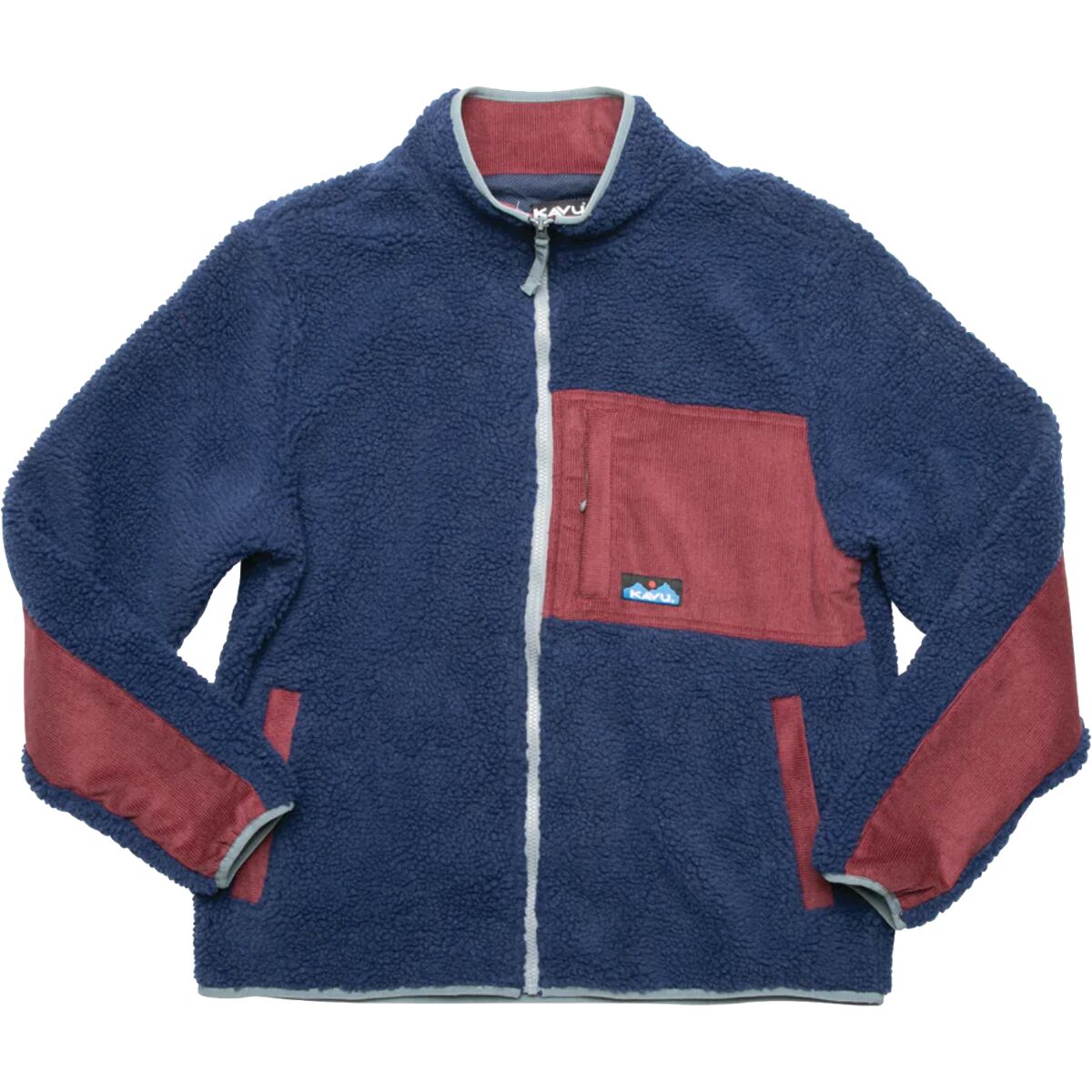 KAVU KAVU Wayside Sherpa Fleece Jacket - Men's Mahogany Pond, M