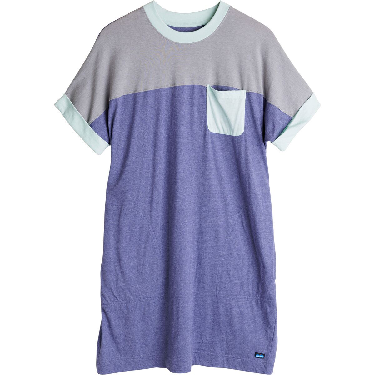 KAVU KAVU Cut Back T-Shirt Dress - Women's Moon Meadow, XL