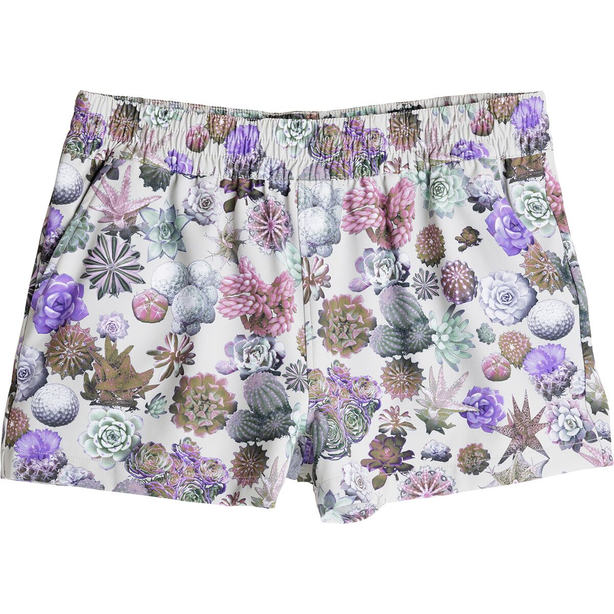 Image of KAVU Kick Out Board Short - Women's Succulents, XS