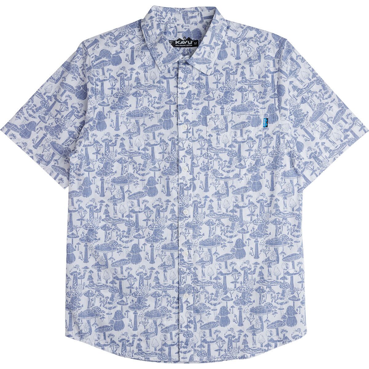 Image of KAVU Topspot Short-Sleeve Shirt - Men's Mushroom Forest, S