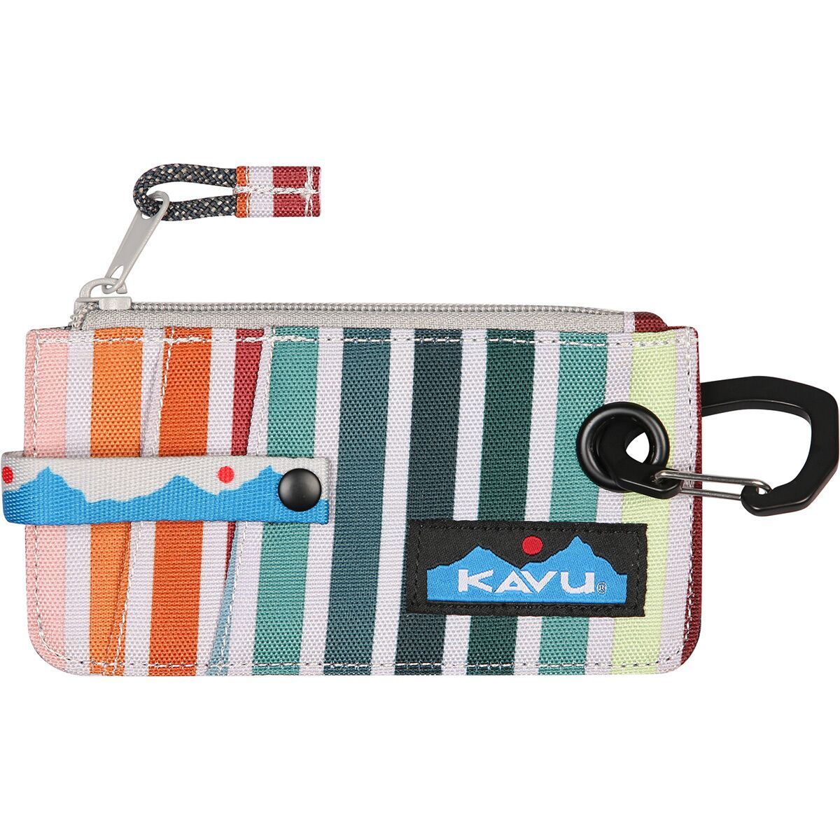 Image of KAVU Clipper Card Case November Stripe, One Size