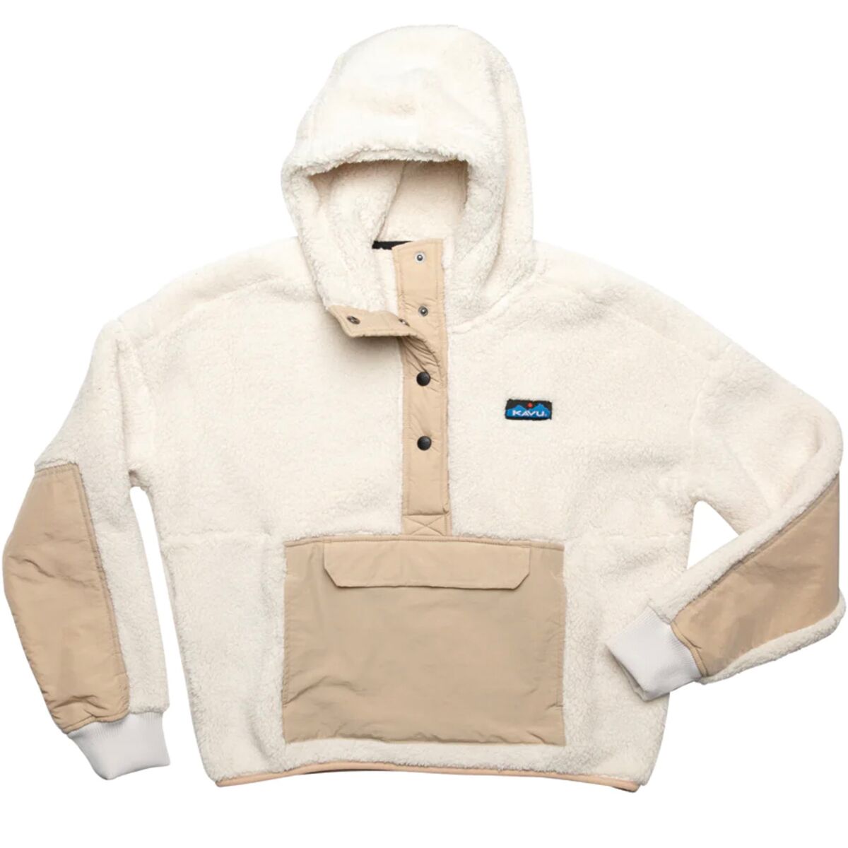 KAVU KAVU Moon Ridge Pullover Hoodie - Women's Chalk, XL