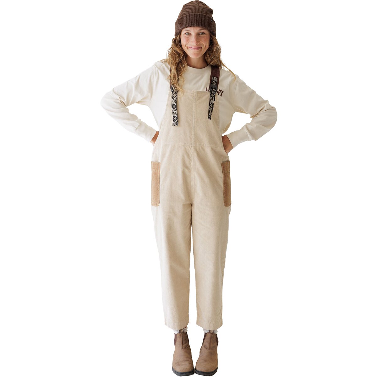 Image of KAVU San Juan Overalls - Women's Timber Ridge, L