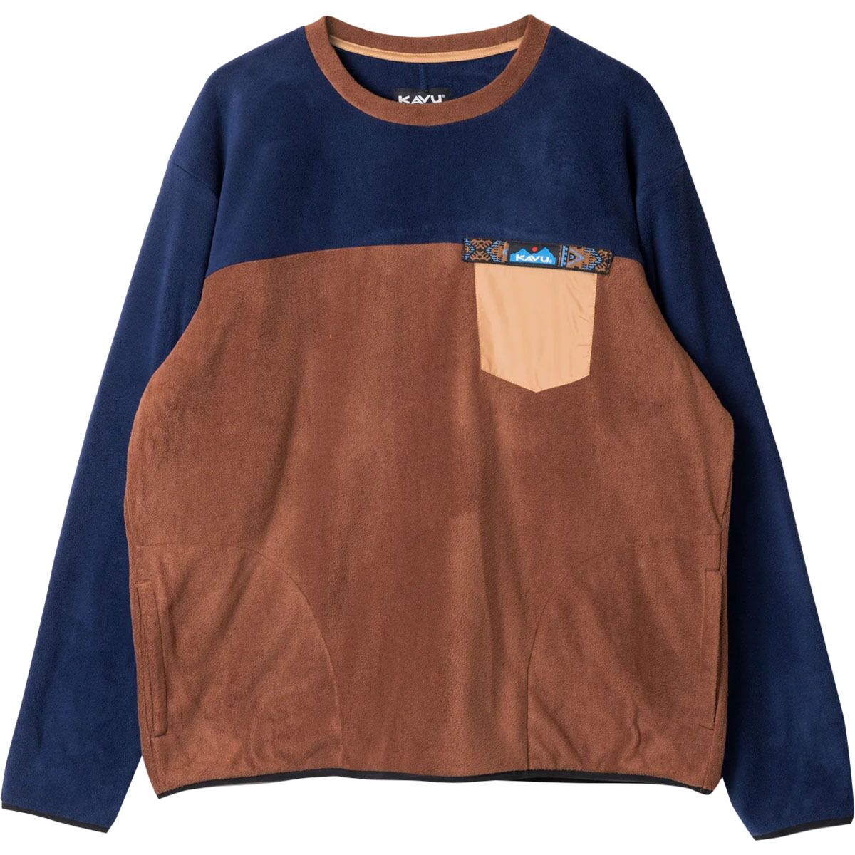 KAVU KAVU Crew Who Pullover - Men's Fort To Sea, S
