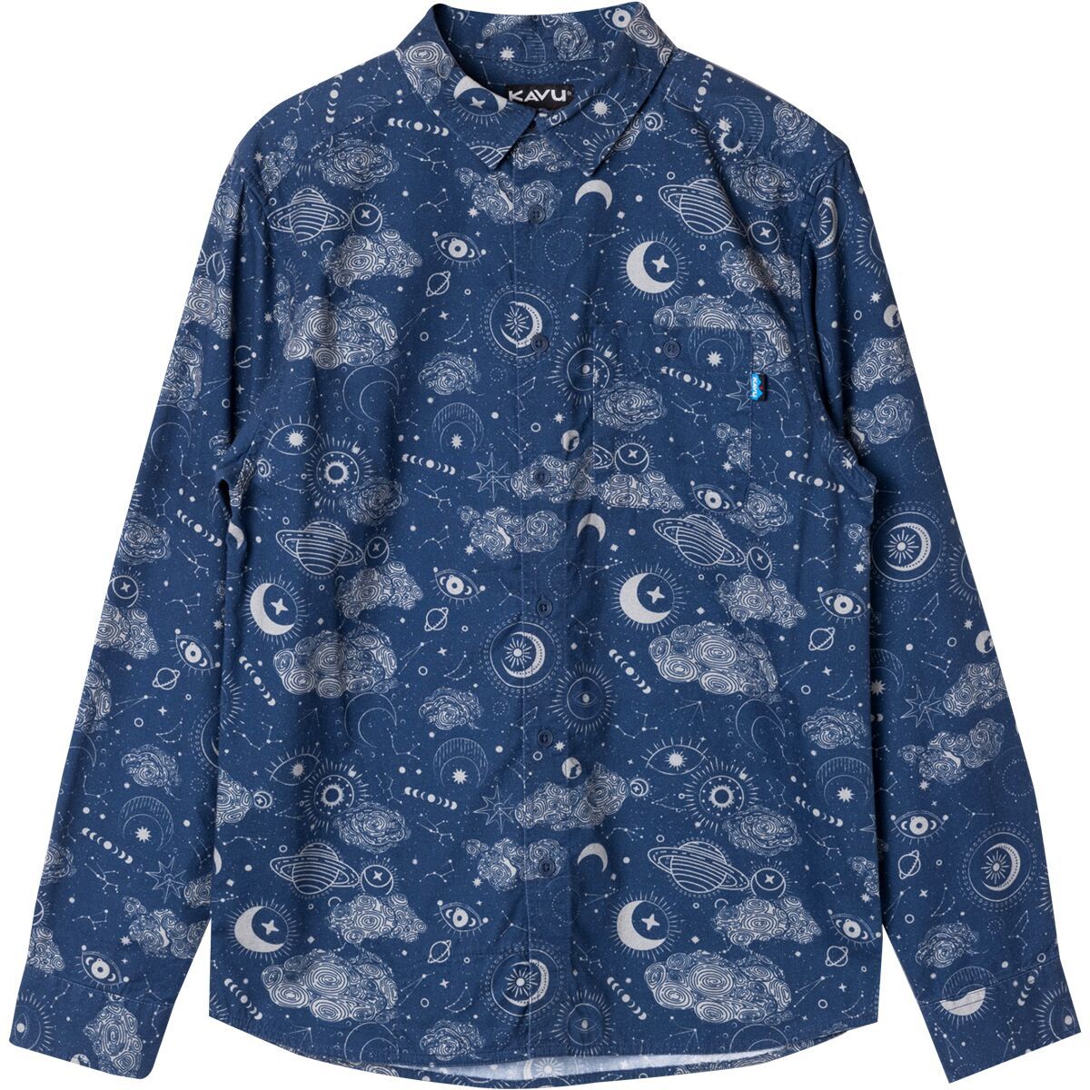 KAVU Westerly Shirt - Men's Star Chart, M