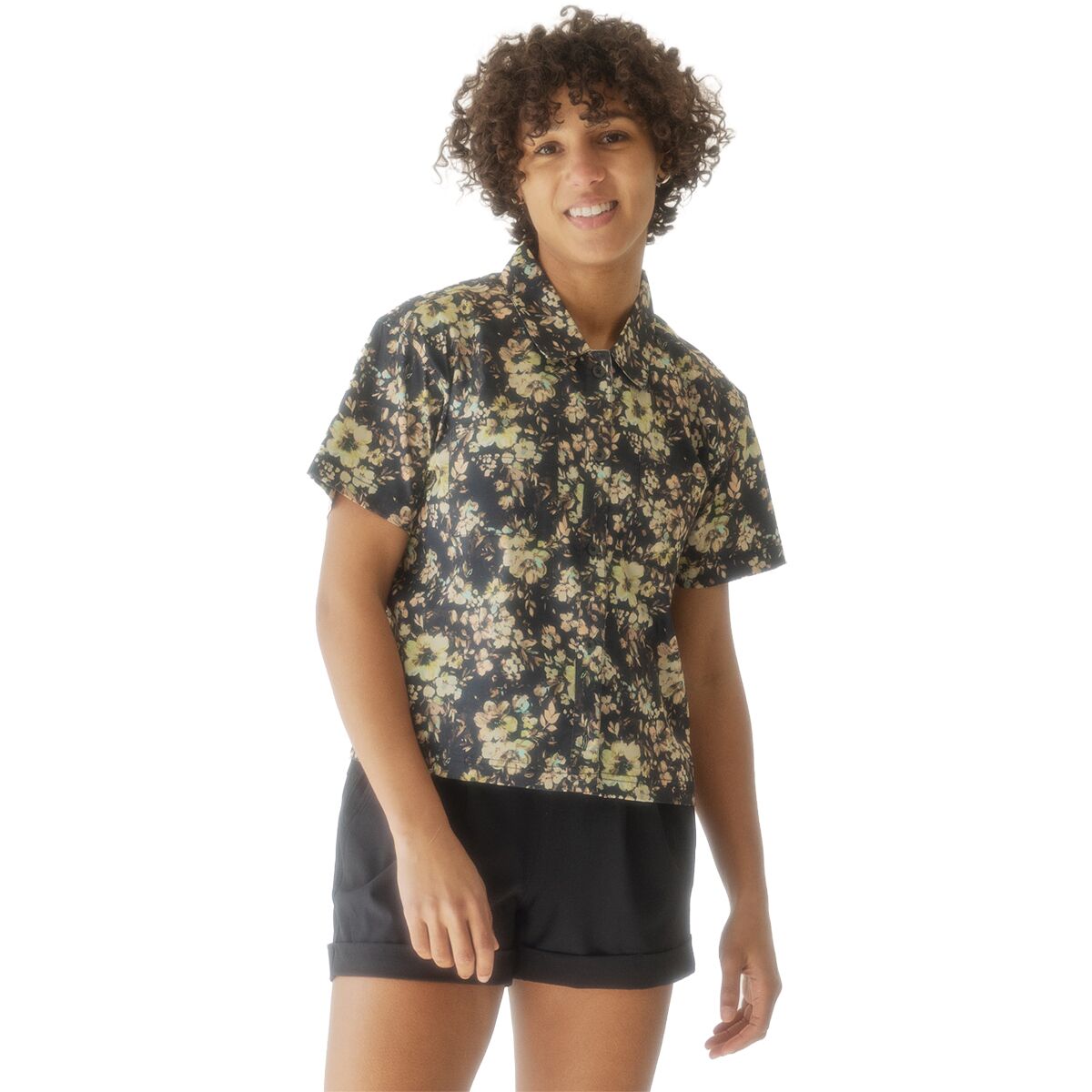 Image of KAVU Sea La Vie Shirt - Women's Botanical Bloom, XS